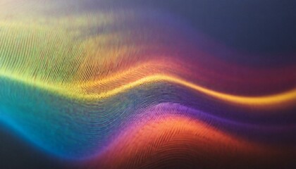 Whirlwind of Color: Flowing Spectrum with Glowing Wave Effect