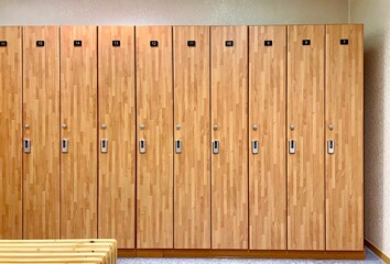 Gym and fitness club lockers