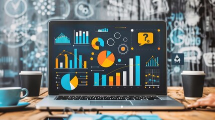 A financial firm leveraging sophisticated marketing analytics