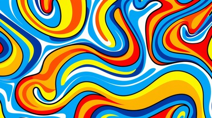 Vibrant and colorful abstract background, perfect for design projects and digital artwork