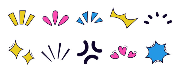 Comic Effect Element