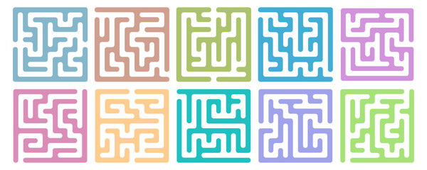 Square Maze