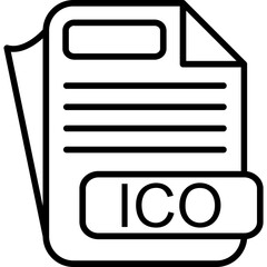 ICO File Format Icon