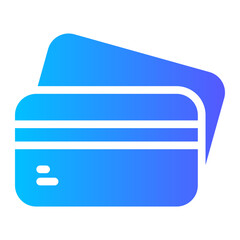 credit card Gradient icon