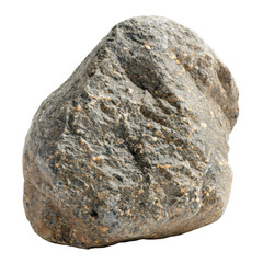 Fototapeta premium White Background Stone: Granite Macro Closeup