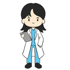 Doctor With Medical Report