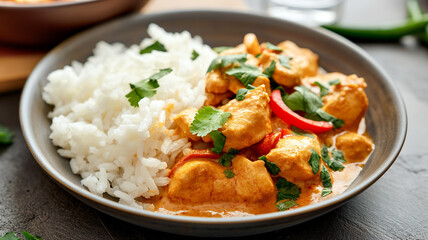 Chicken Tikka Masala Over Rice