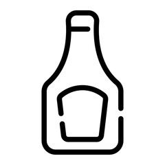 sauce Line Icon
