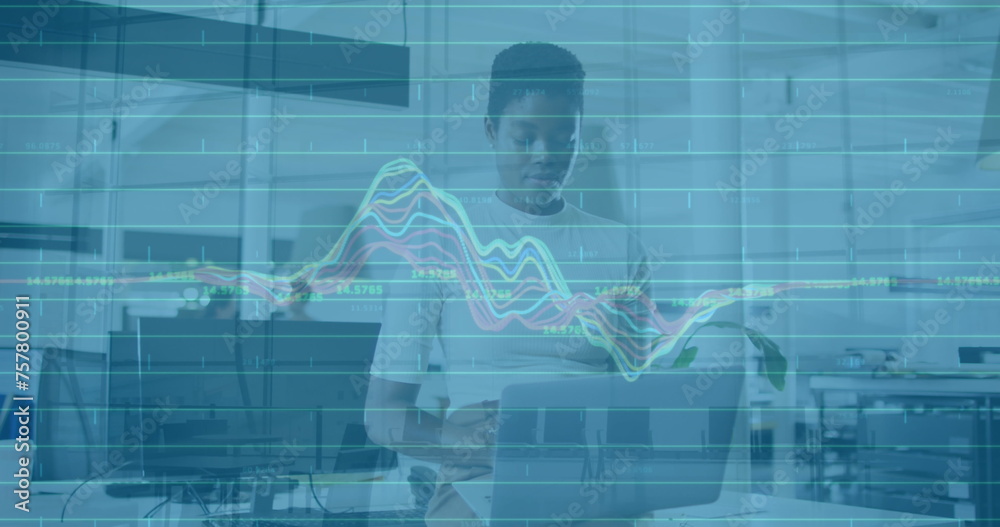 Poster image of data processing over digital chain
