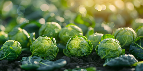 Brussels sprouts .