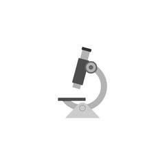 Microscope icon isolated on transparent background