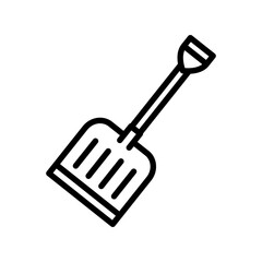 Adobe IllusShovel icon vector. Drip illustration sign. Tool symbol. Garden logo.trator Artwork