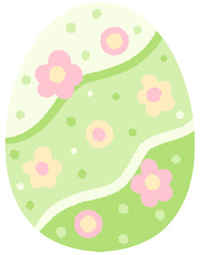 cute comic happy easter eggs day , pastel colors painted