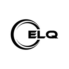 ELQ Letter Logo Design, Inspiration for a Unique Identity. Modern Elegance and Creative Design. Watermark Your Success with the Striking this Logo.