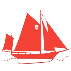 illustration of a sailing ship
