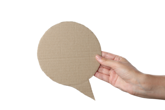 PNG, Cardboard, recycle concept, isolated on white background