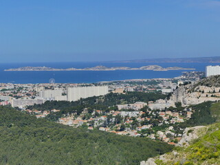 Obraz premium Les Calanques en Côte d'Azur