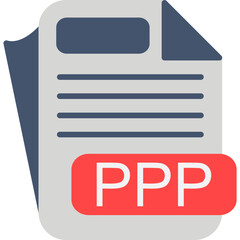 PPP File Format Icon