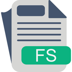 FS File Format Icon