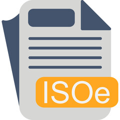 ISOe File Format Icon