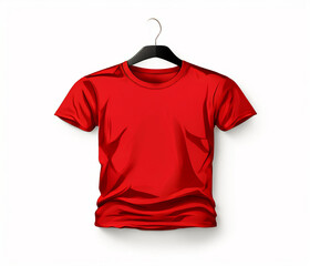 red t shirt-red t shirt isolated-t shirt isolated on white