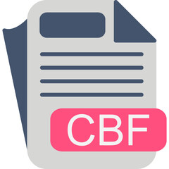CBF File Format Icon