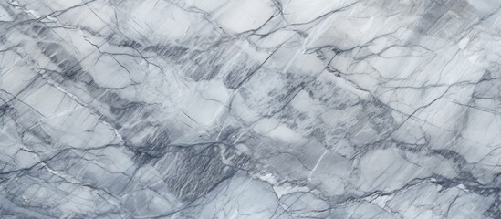 A detailed shot capturing the fluidity of water frozen in white marble texture, resembling a monochrome winter landscape