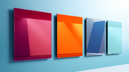 Smart mirrors for personalized information solid color