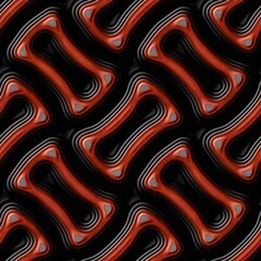 Abstract Seamless pattern. 3D Embossed background. 8K high resolution.