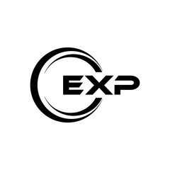 EXP Letter Logo Design, Inspiration for a Unique Identity. Modern Elegance and Creative Design. Watermark Your Success with the Striking this Logo.