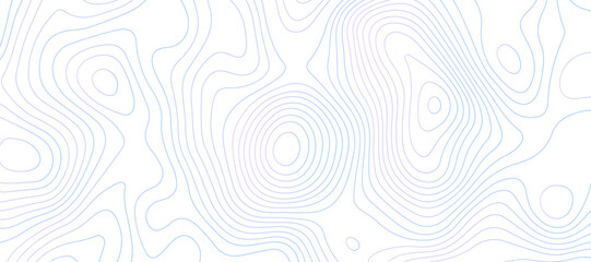 Topographic map background geographic line map pattern .panorama view gradient  wave curve lines .geographic mountain relief abstract grid .the concept map of a conditional geography map .