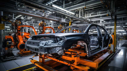 Automated Car Manufacturing: Robotic Body Welding