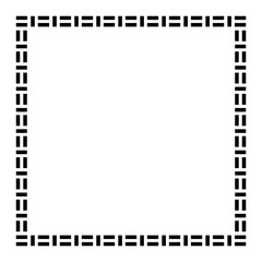 square frame, border frame graphic simple, square frame, art line frame