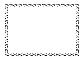 rectangle a4 frame, border frame graphic simple, art line frame
