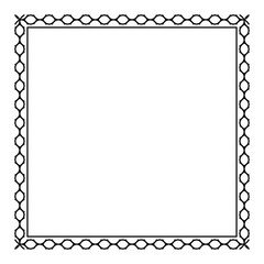 square frame, border frame graphic simple, square frame, art line frame