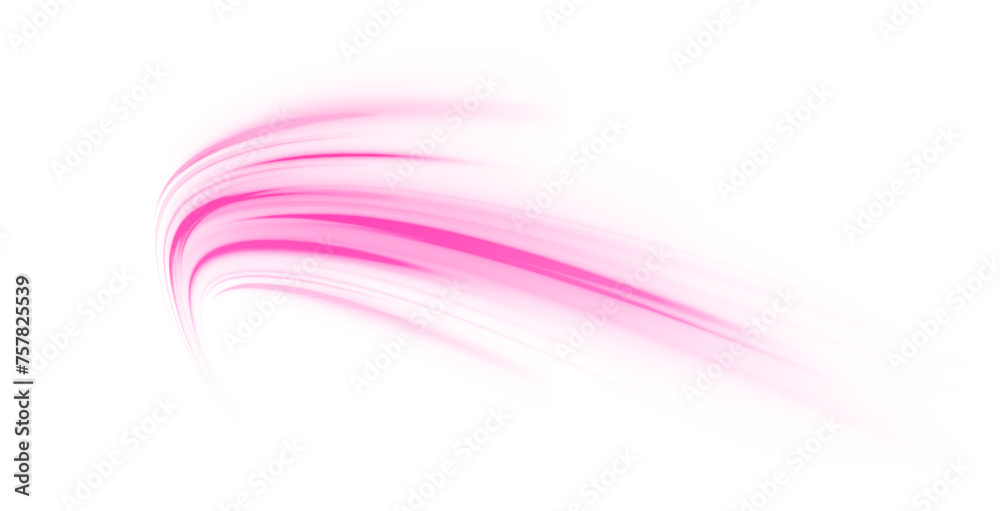 Aufkleber neon stripes in the form of drill, turns and swirl. vector pgn glitter light fire flare trace. abstr