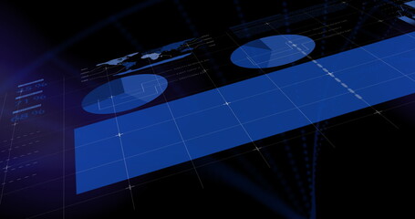 Image of financial data processing and statistics