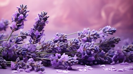 Tranquil Lavender Blooms