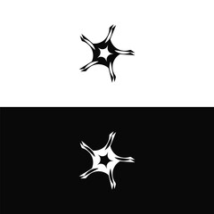 Circle vector logo template illustration .Circle icon logo design