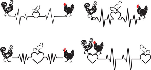 Chicken family, Chicken, Chicken Mama, Chicken Lover, Funny Chicken