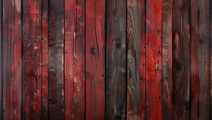 Red Wood Wall: A Monthly Event Inspiration Generative AI