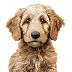 Goldendoodle Dog Clipart