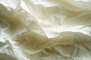 Fototapeta premium Ruffled Paper Waves: A Monthly Event Inspired by Current Trends Generative AI