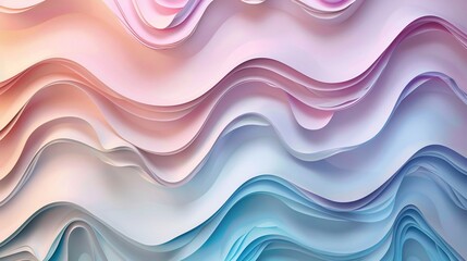 Colorful Waves of Paper: A Monthly Event Inspiration Generative AI