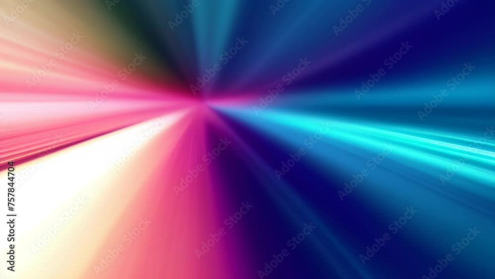 Poster  Vibrant abstract motion blur, perfect for dynamic visuals