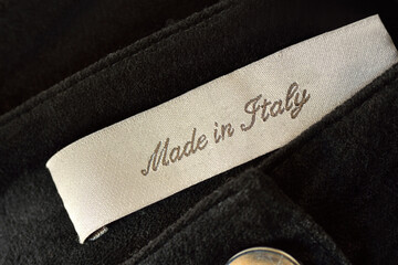 Made in Italy label in clothing - 757848961