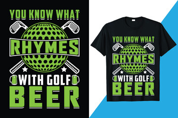 Golf T-shirt Design, Golf Quotes Tee shirt, Golf Vector Art, Funny Golf Illustration, Golf Shirts, Dad Shirts, Golf