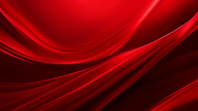  Vibrant Red Abstract Waves - Perfect for Dynamic Backgrounds