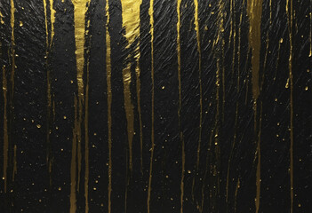 Black and Gold Background Texture