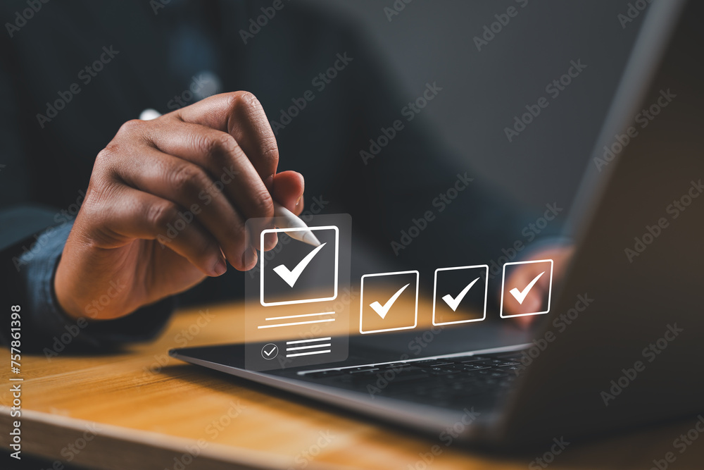 Aufkleber Data analysis of document ai artificial intelligence process with technology processor to planning business information data, tech, network corporate concept.